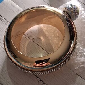 Hill-side Kit Jeweled Bracelet Flask. New With Funnel.
